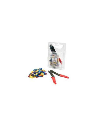 Terminales Y Tenaza, Standard Grip Surtido (Blister 160 pzas.)