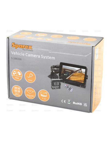 Cámara con 7″ HD Touch Button Monitor and Camera