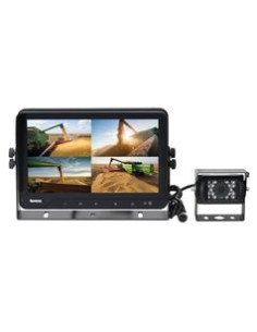 Cámara con 9″ 4QUAD Split Digital Touch Button Monitor