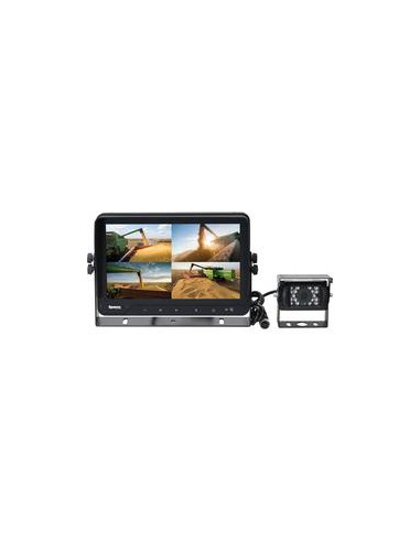 Cámara con 9″ 4QUAD Split Digital Touch Button Monitor