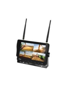 Monitor Inalámbrico TFT-LCD, 9″, Color