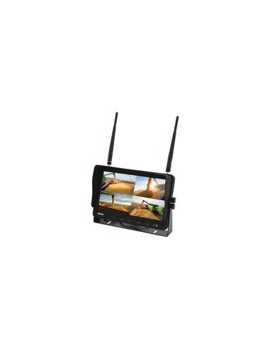 Monitor Inalámbrico TFT-LCD, 9″, Color
