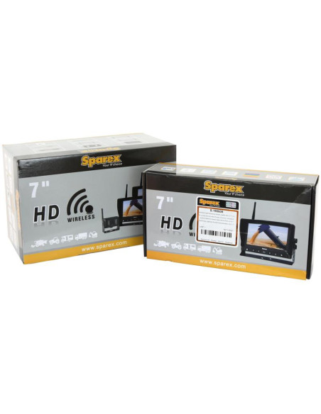 Sistema Inalámbrico Cámara Digital Marcha Atrás con 3x 7'' monitor LCD y 1 cámara