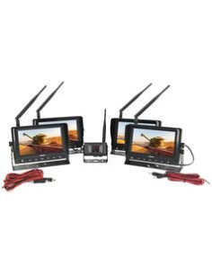 Sistema Inalámbrico Cámara Digital Marcha Atrás con 4x...