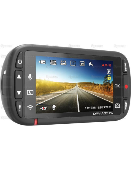 Full HD (1920 x 1080) 2.7″ Cámara de Salpicadero HD