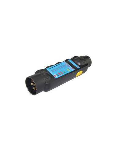 7 Clavijas Enchufes Remolque/Tester, 12V