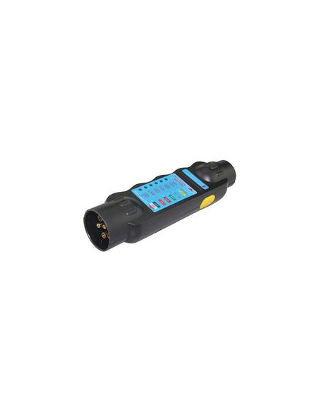 7 Clavijas Enchufes Remolque/Tester, 12V