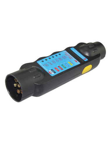 7 Clavijas Enchufes Remolque/Tester, 12V