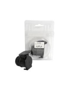 Adaptador 13 A 7 Conectores - Plástico (Blister 1 pza.)