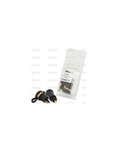 BLISTER ENCHUFE MACHO Y HEMBRA