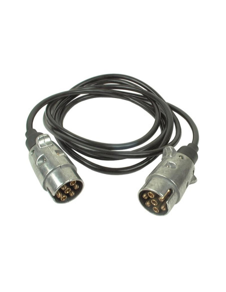 Cable 7M + 2 Enchufe Macho Met