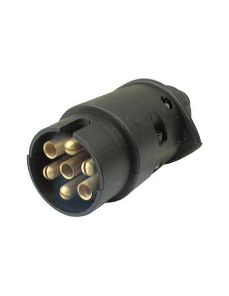 Enchufe 7 Bornes Plástico