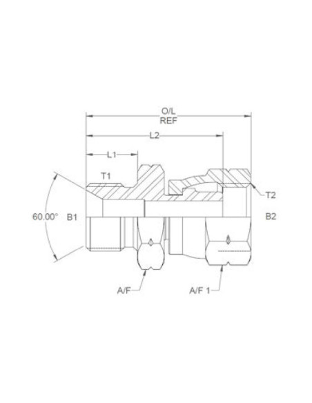 ADAP.METR.MACHO/HEMBRA 20X22MM