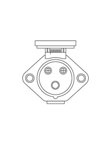 Enchufe Hembra 3 Conectores