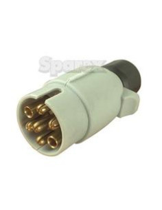 ENCHUFE MACHO 7 PIN CARAVANA