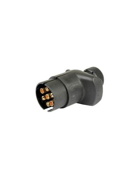 Enchufe Macho 7 Polos Con LED