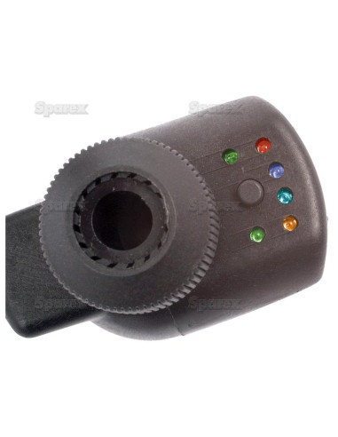 Enchufe Macho 7 Polos Con LED