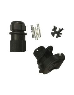 Enhufe Auxiliar 3 Conectores Hembra - 2 Tornillos 2