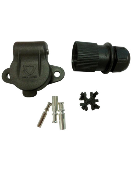 Enhufe Auxiliar 3 Conectores Hembra - 2 Tornillos