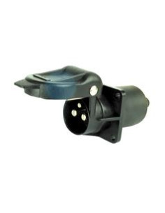 Enhufe Auxiliar 3 Conectores Macho - 4 Tornillos