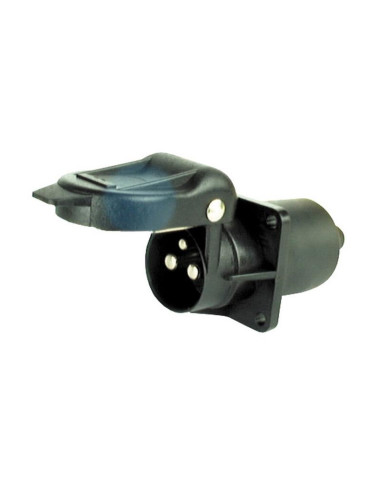 Enhufe Auxiliar 3 Conectores Macho - 4 Tornillos