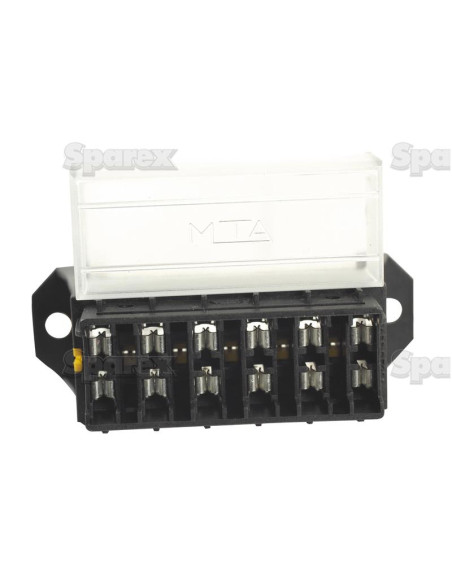 CAJA DE FUSIBLES 6 COMPARTIMENTOS