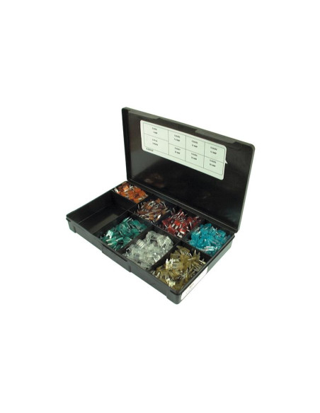 Caja Surtido Fusibles Hoja Mini y Portafusibles (Caja 177 pzas.)