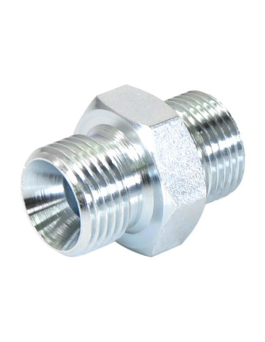 ADAPTADOR 1/2BSPx13/16UNF ORFS M/M