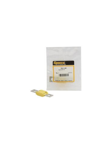 Fusible Mega - 100 Amperios (Amarillo)