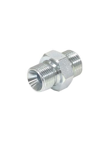 ADAPTADOR 3/8BSPx11/16UNF ORFS M/M