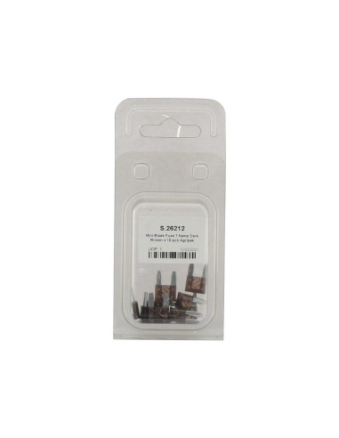 Fusible Mini Blister 7.5 Amperios 10 pzas. Blister