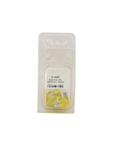 Fusibles 20A, 10 pzas. Blister