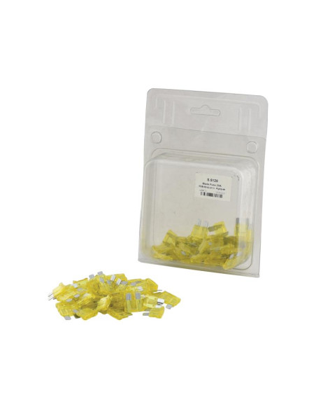 Fusibles 20A, 50 pzas. Blister