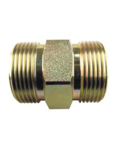 ADAPTADOR 9/16UNFx9/16UNF ORFS M/M