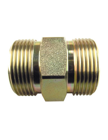 ADAPTADOR 9/16UNFx9/16UNF ORFS M/M
