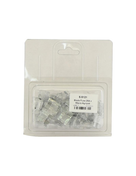 Fusibles 25A, 50 pzas. Blister