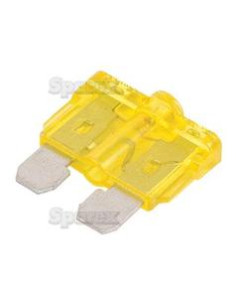 Fusibles Incandescentes Planos 20 Amperios - Amarillo