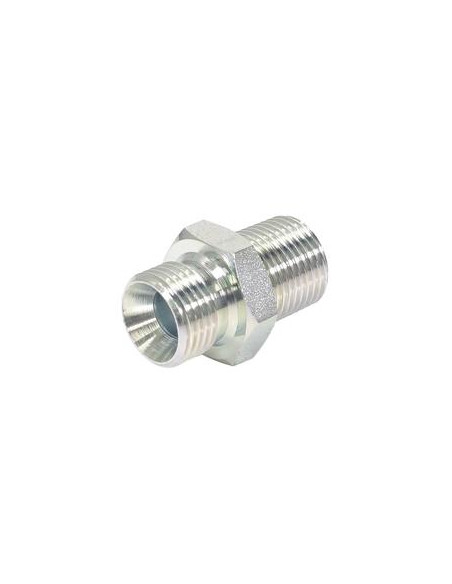 Adaptador de manguera - BSP paralelo macho a BSPT macho cónico 1/2'' - 1/2''