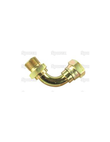 Adaptador Hidraulico 1'' BSP Macho - 1'' BSP 90° Hembra