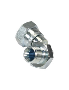 ADAPTADOR HIDRAULICO 1/4''BSP MACHO - 1/4''BSP 90* HEMBRA 2