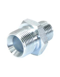 Adaptador hidráulico BSP de macho a macho. 1/2'' - 3/4''