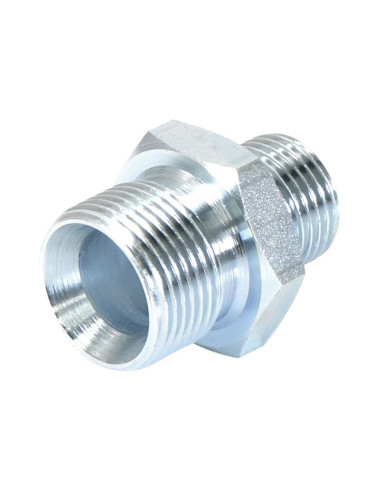 Adaptador hidráulico BSP de macho a macho....