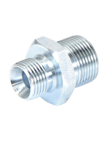Adaptador hidráulico BSP de macho a macho....
