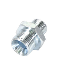 Adaptador hidráulico BSP de macho a macho. 3/8'' - 1/2'' 2