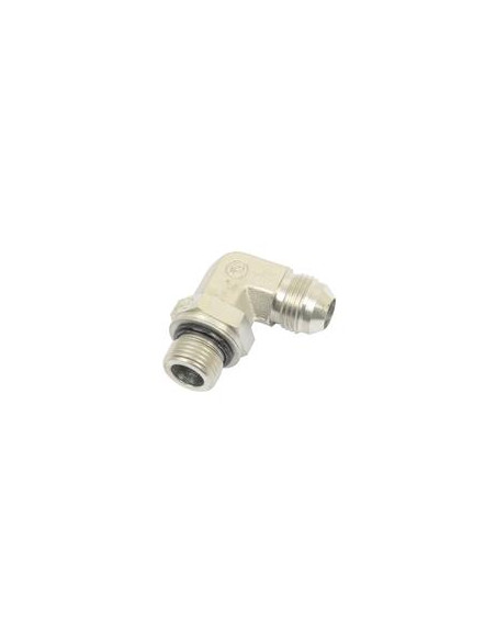 Adaptador Hidráulico M18 Macho - 3/4''JIC 90 Compacto