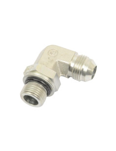 Adaptador Hidráulico M18 Macho - 3/4''JIC 90 Compacto 2