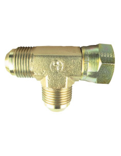 ADAPTADOR JIC ''T'' 7/8'' MACHO/HEMBRA/MACHO 2