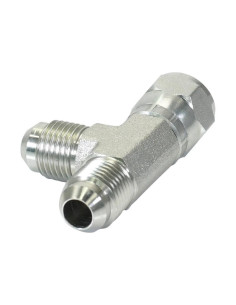 ADAPTADOR JIC ''T'' 9/16'' MACHO/HEMBRA/MACHO 2