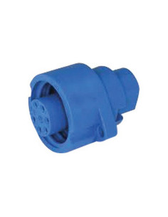 7 Clavijas InCab Ecomate® Hembra Azul 2