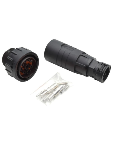 Enchufe ISOBUS DuraMate™ 6mm² con adaptador de tubo corrugado